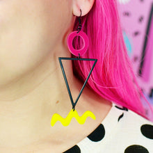 Load image into Gallery viewer, Geometric Statement Earrings
