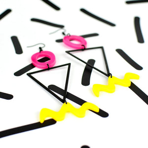 Geometric Statement Earrings