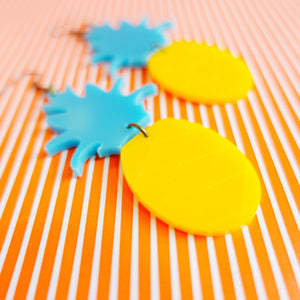Pineapple Statement Earrings